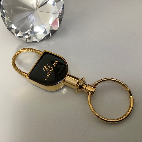 Lexus Other - Gold tone LEXUS Keychain